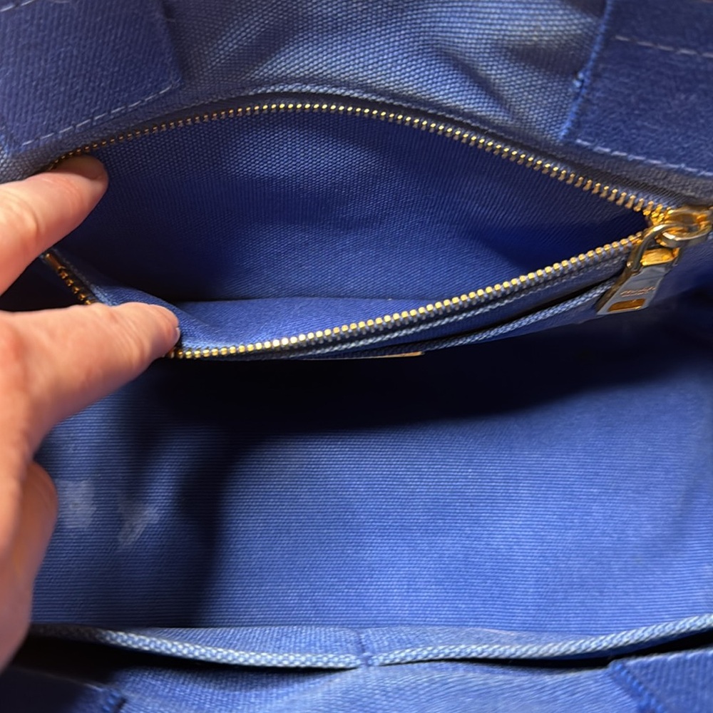 Authentic Prada small Canapa tote - Picture 9 of 9